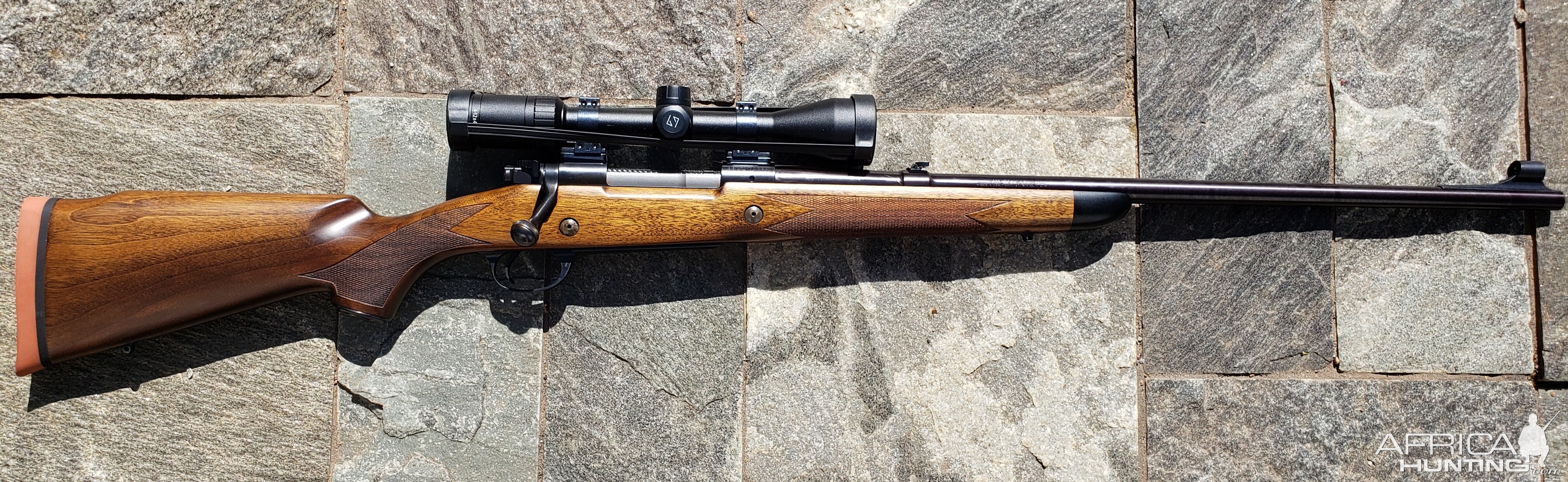 Custom Winchester M70 Alaskan 375 H&H Rifle w/CRF