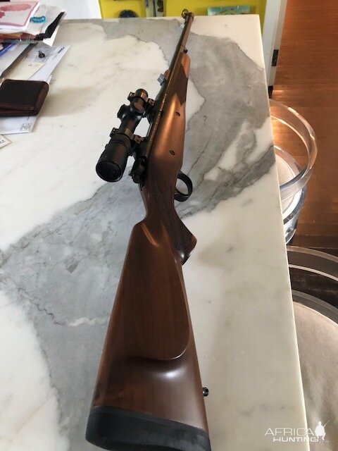 CZ 550 LH 375 H&H Rifle with America Hunting Rifles #2 upgrade