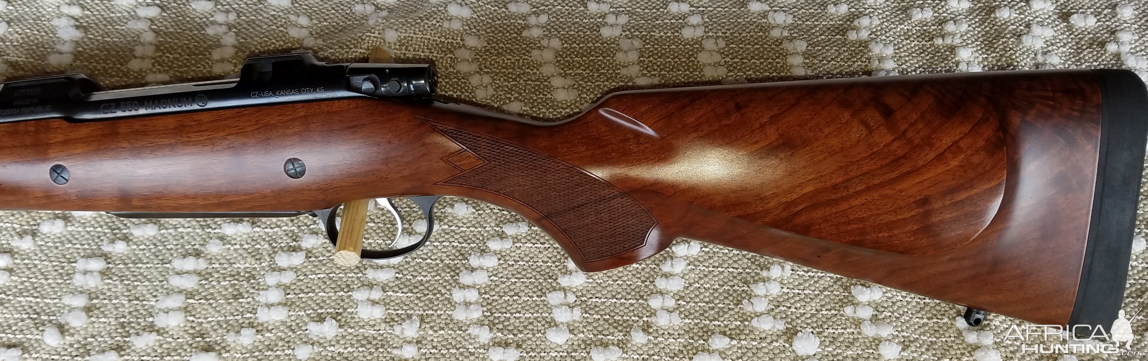 CZ 550 Safari Classic .500 Jeffery #1 Fancy Walnut