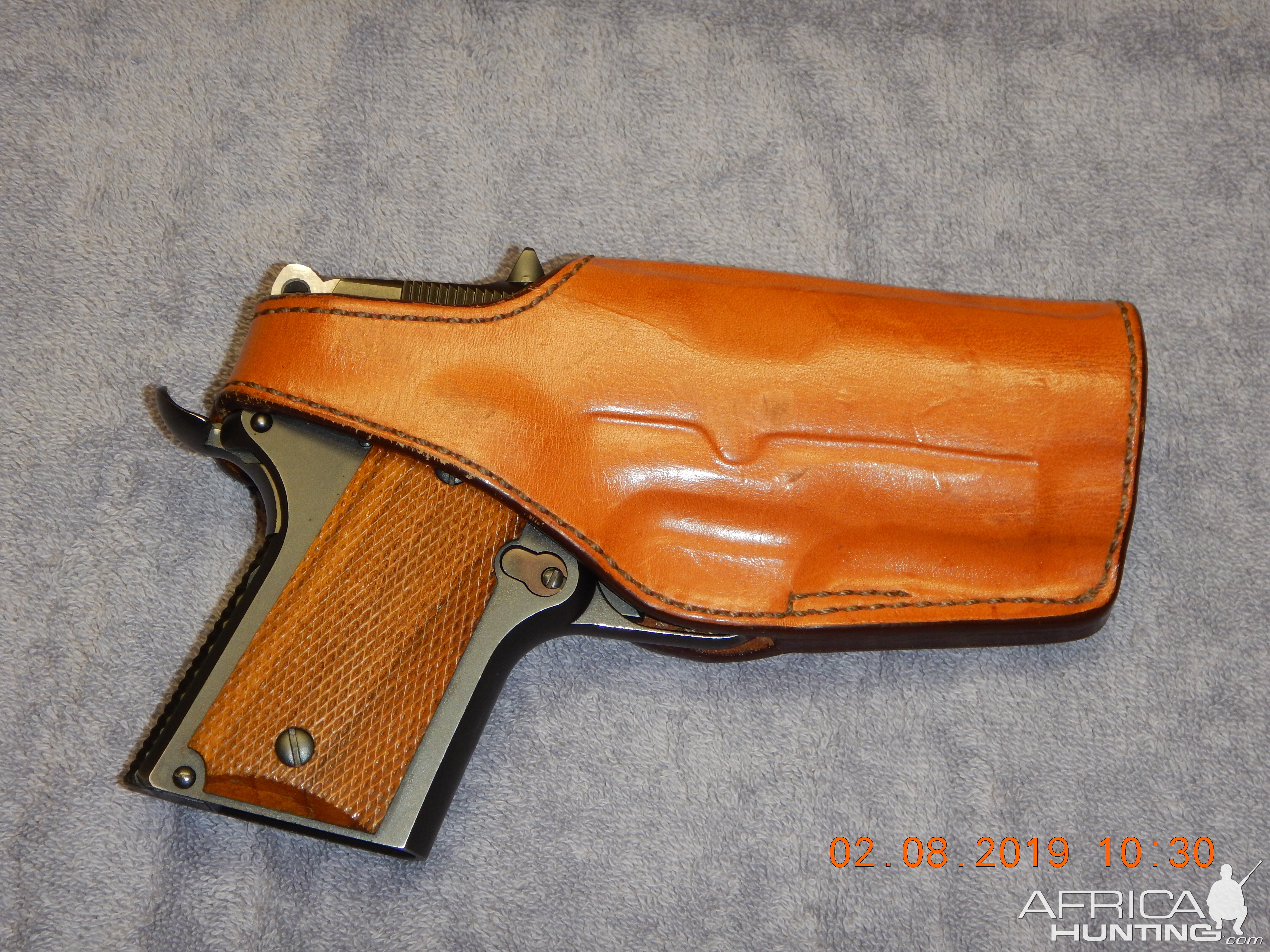 Detonics Combat Master 45 ACP Pistol & Bianchi holster