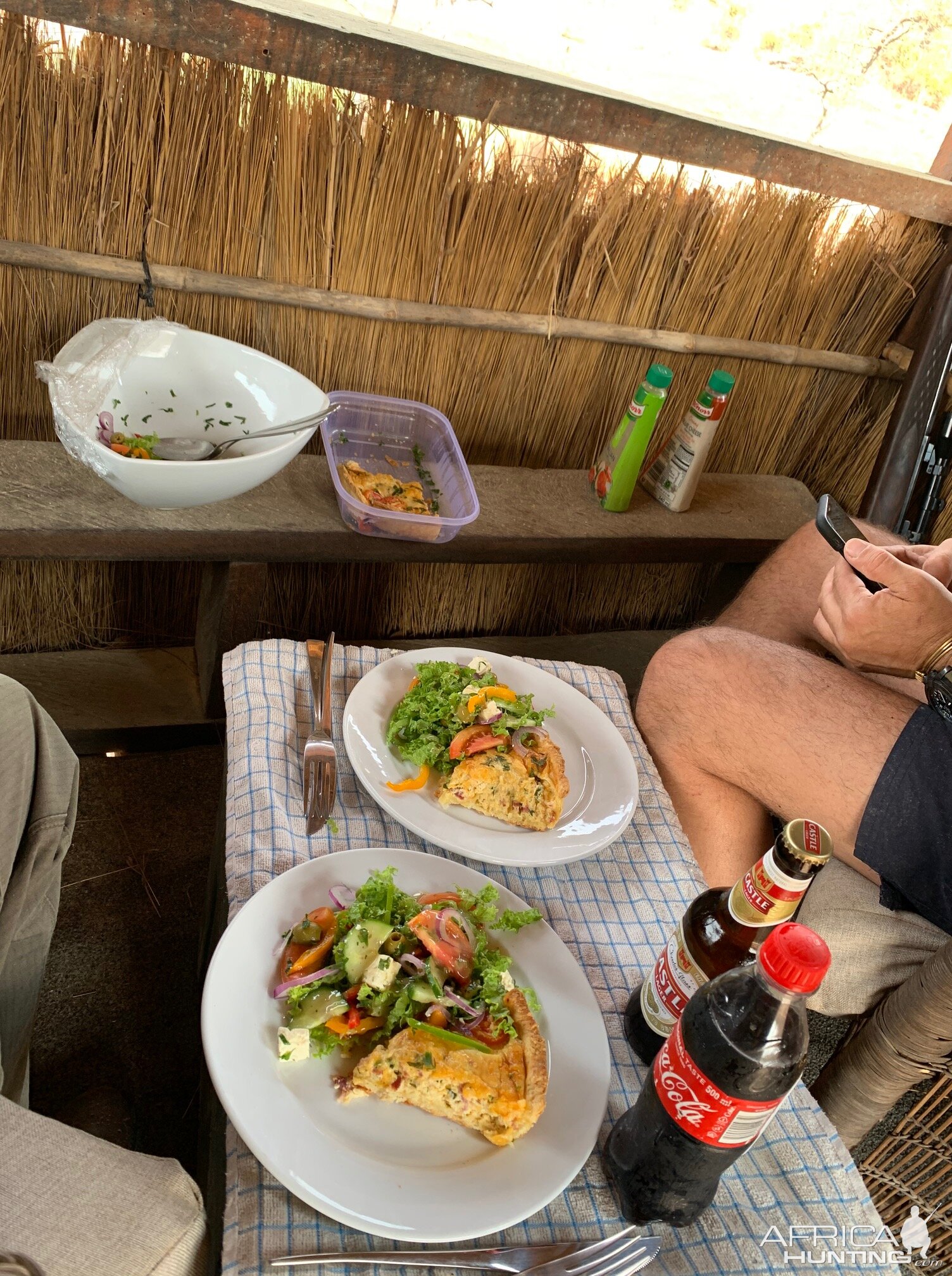 Dinner in the Bush Zambia