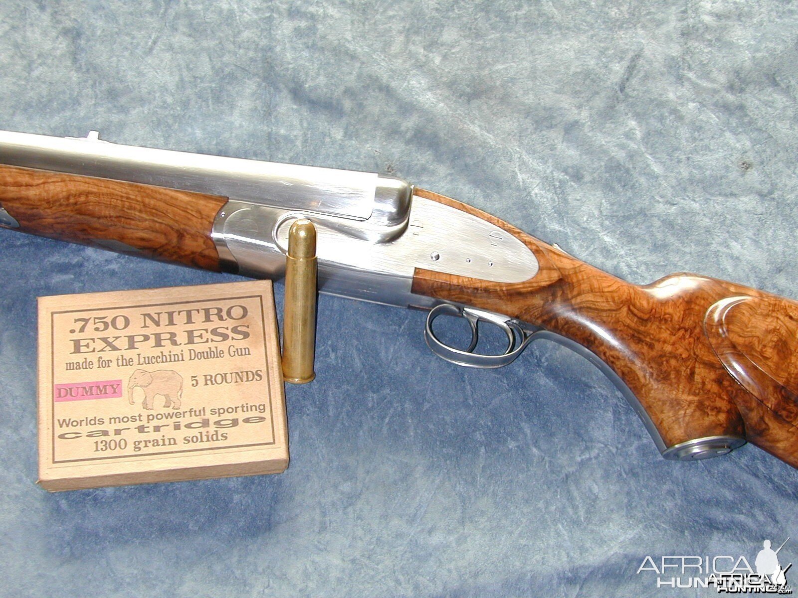 Double Rifle 750 Nitro Express made by Armitalia di Lucchini Sandro & C