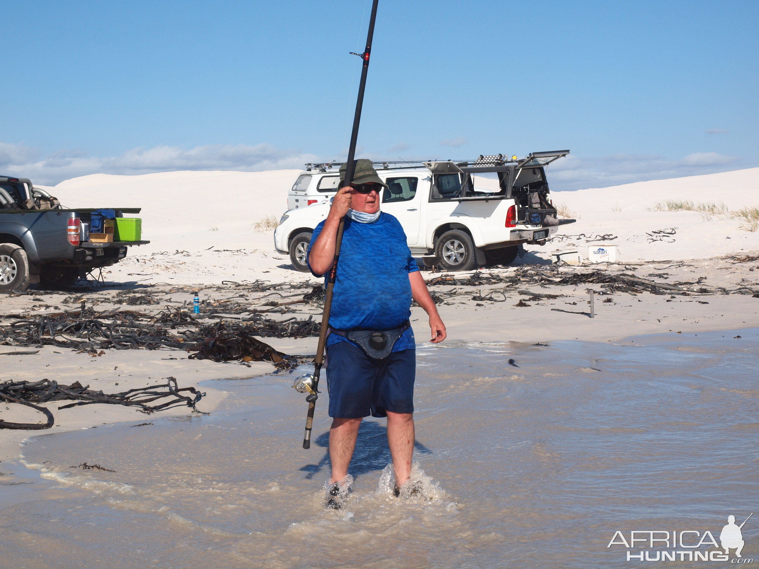 Drone-fishing for Bronze Whalers at Gansbaai, South Africa