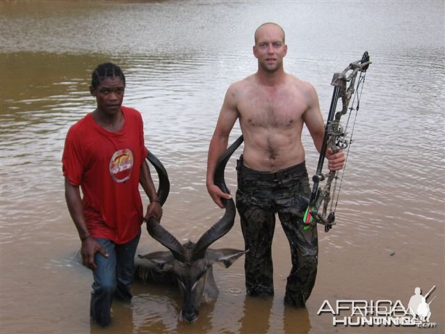 Drowned Kudu Bull