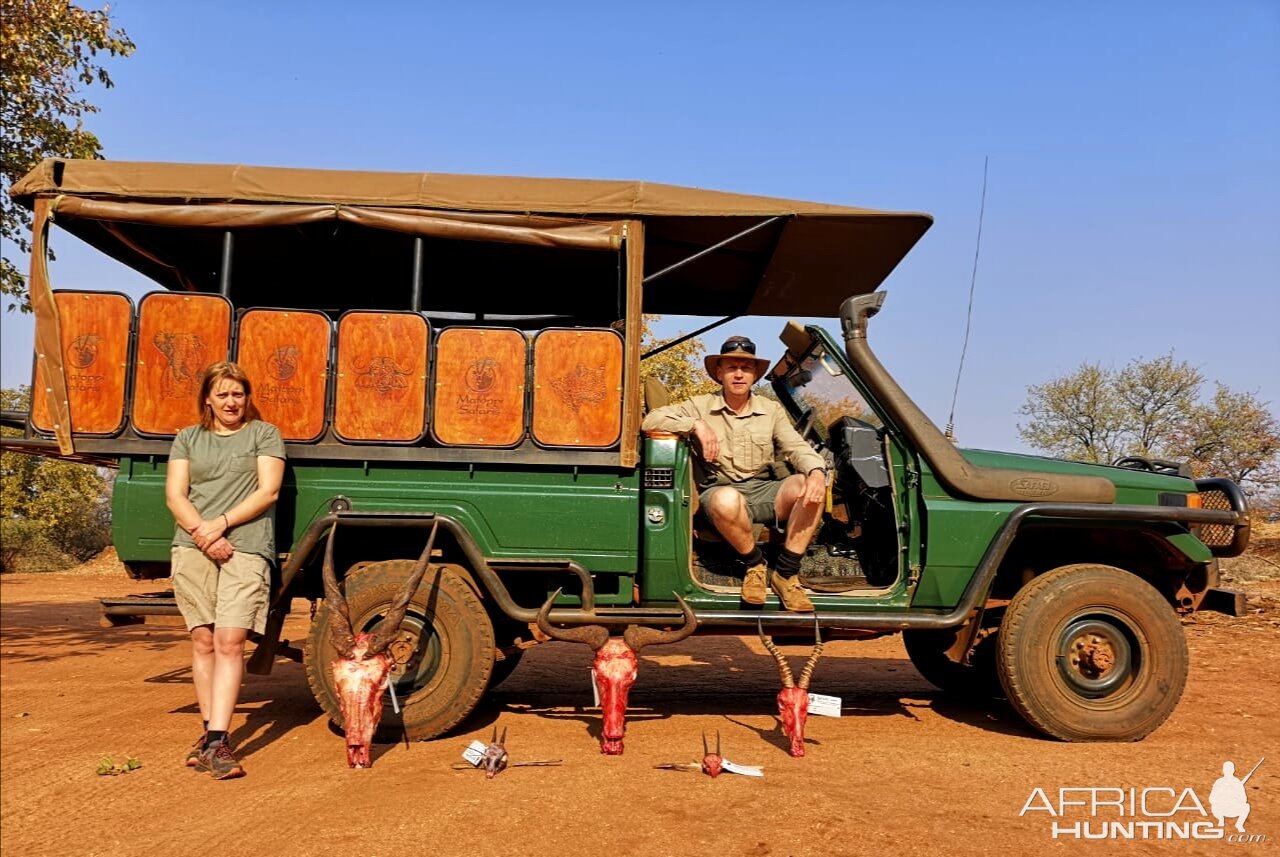 Eland, Duiker, Blue Wildebeest, Steenbok & Blesbok Hunting South Africa