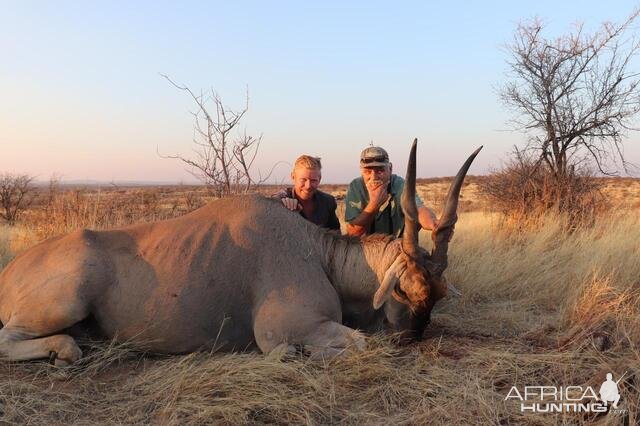 Eland Hunt Namibia