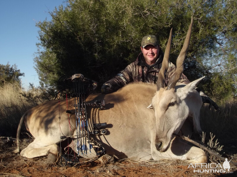 Eland hunt with Wintershoek Johnny Vivier Safaris