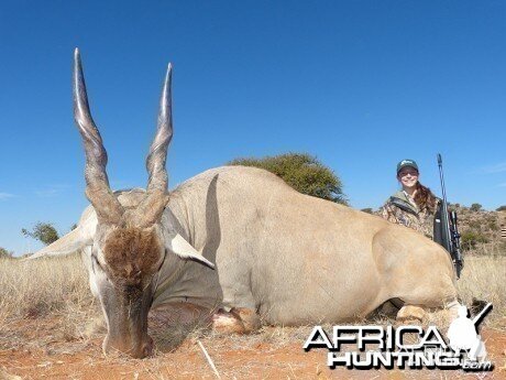 Eland hunt with Wintershoek Johnny Vivier Safaris