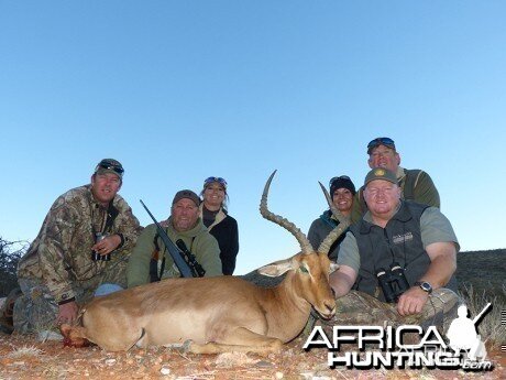 Eland hunt with Wintershoek Johnny Vivier Safaris