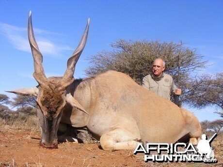 Eland hunt with Wintershoek Johnny Vivier Safaris