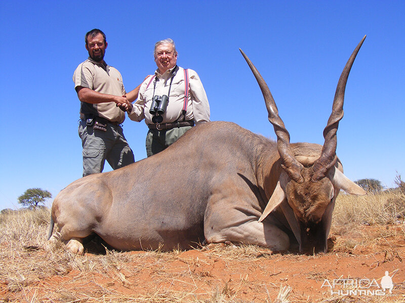 Eland hunt with Wintershoek Johnny Vivier Safaris