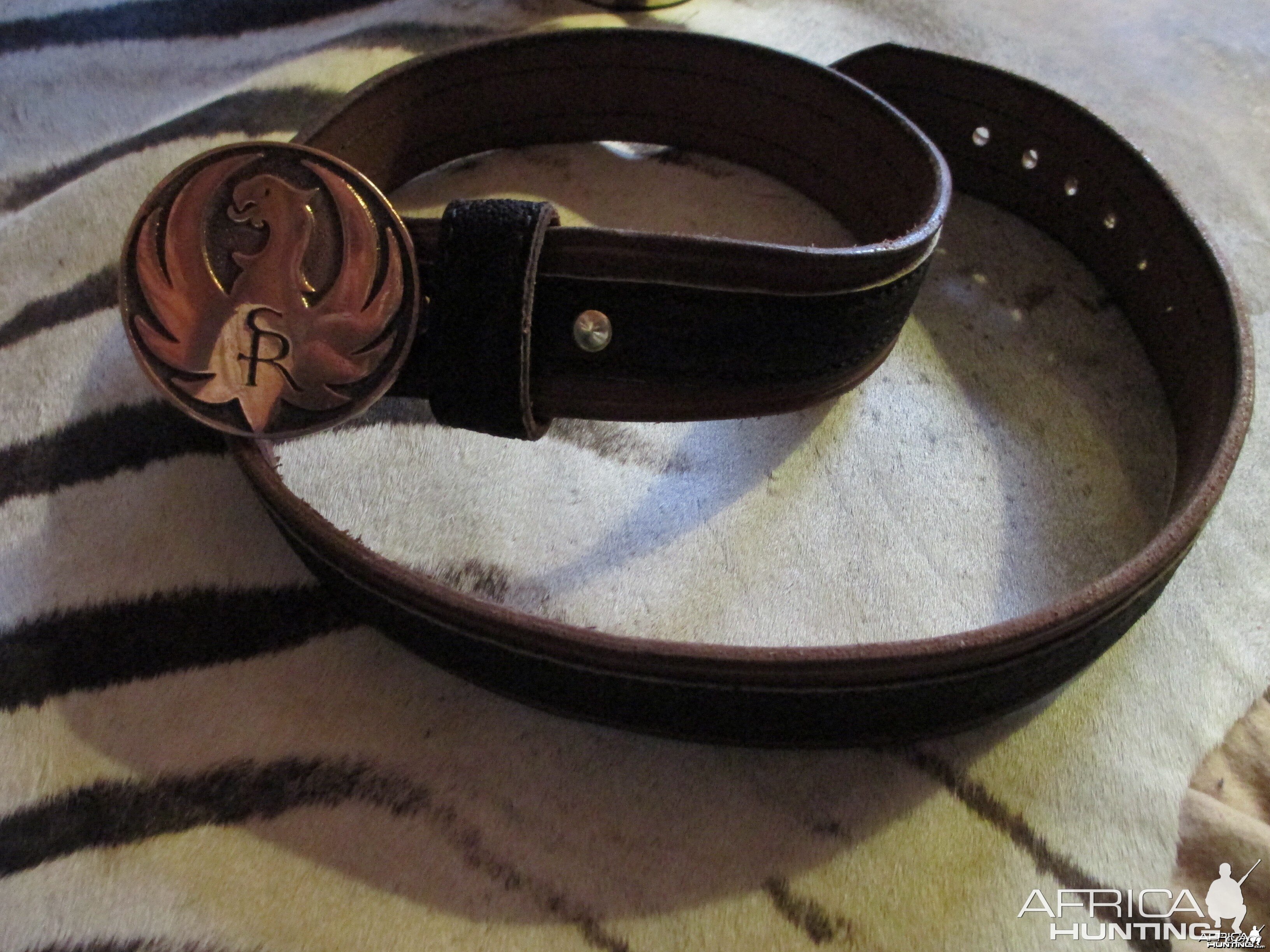 elephant hide belt