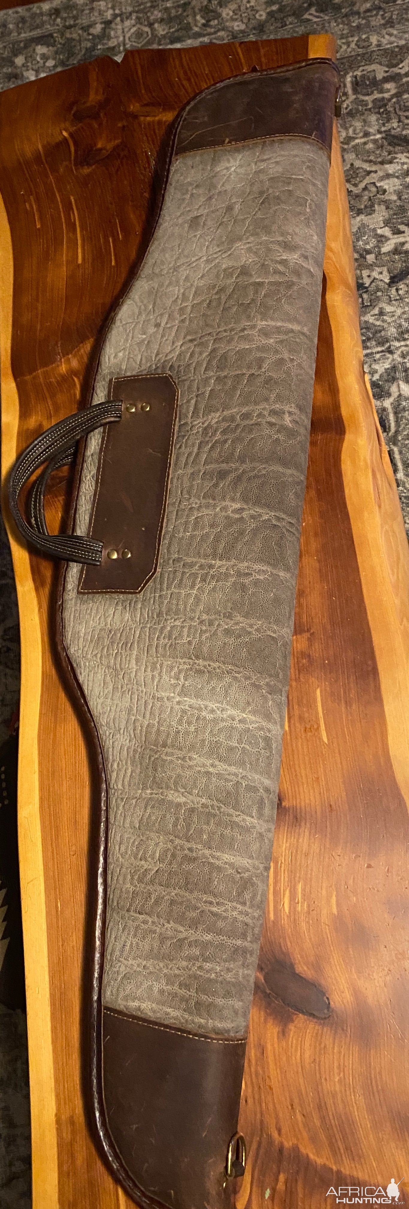 Elephant Hide Rifle Bag Taxidermy