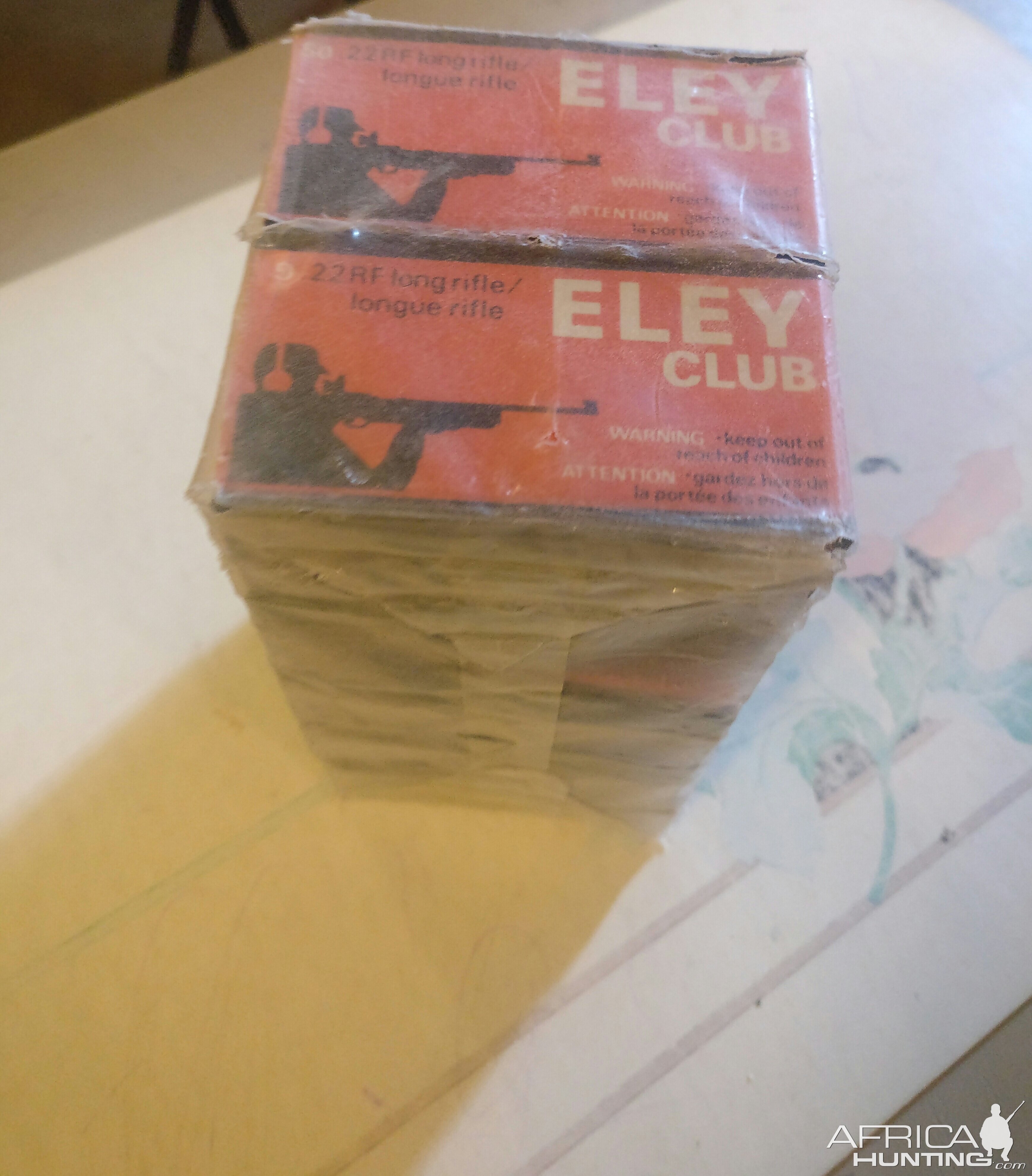 Eley Rifle Club solid 40 grain cartridges