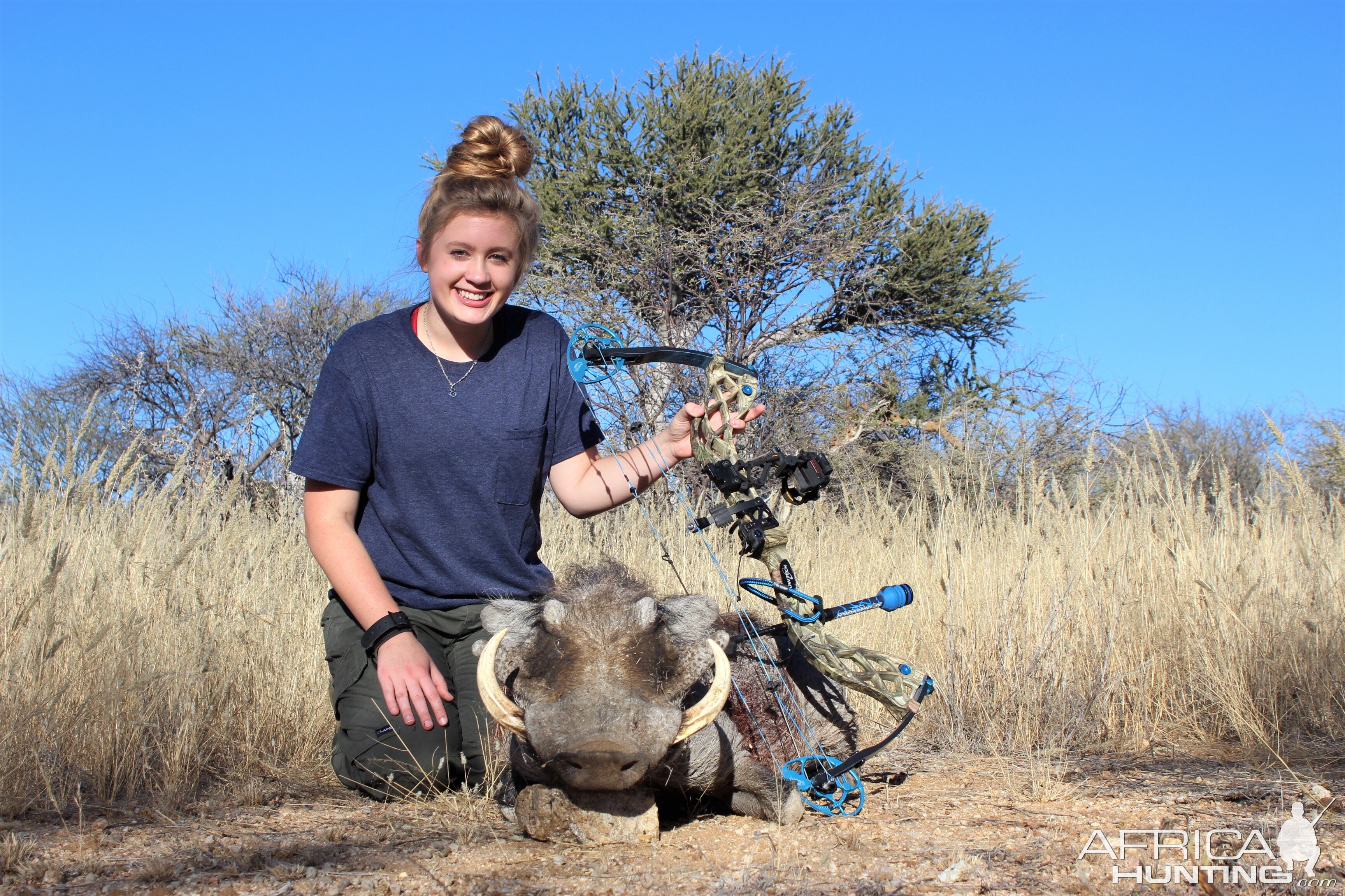 Emily and her Warthog