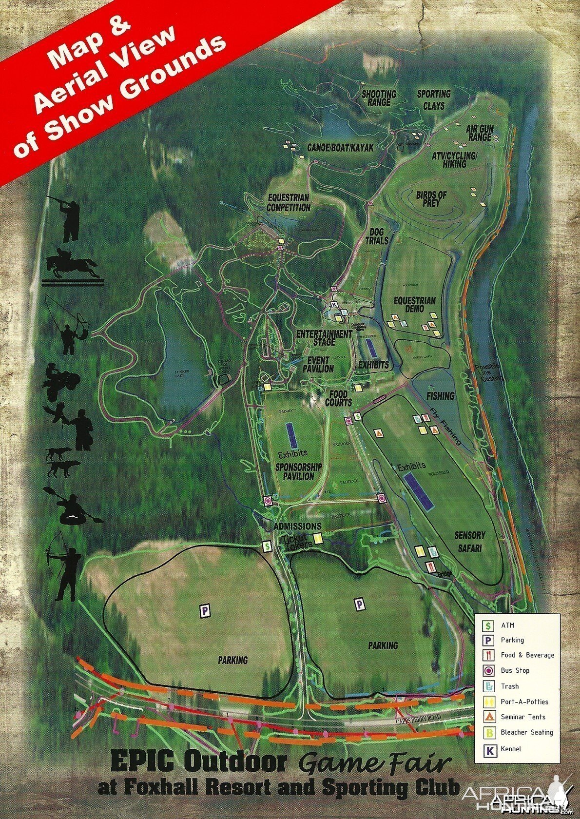 EPIC Outdoor Game Fair Map