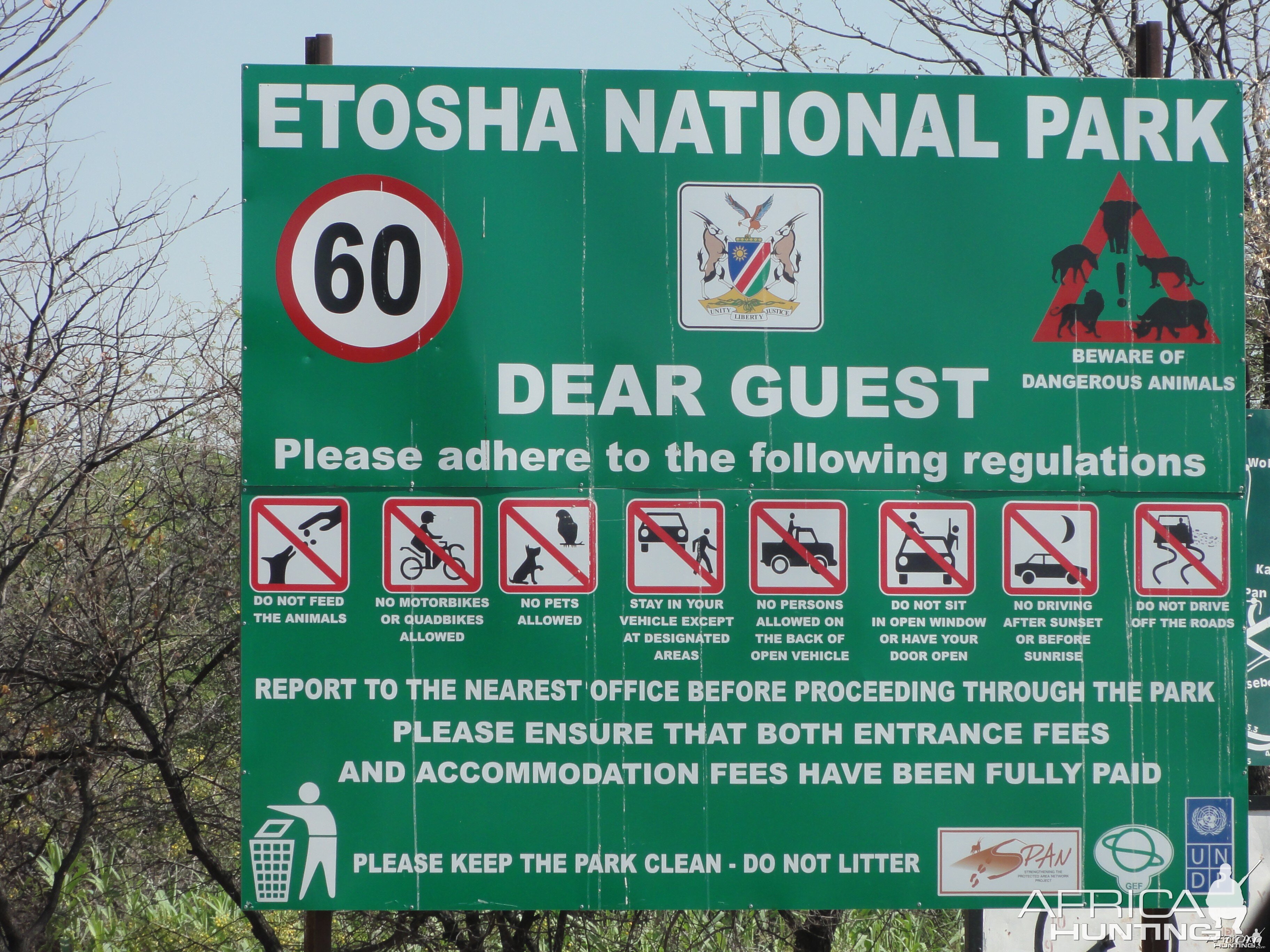 Etosha Namibia