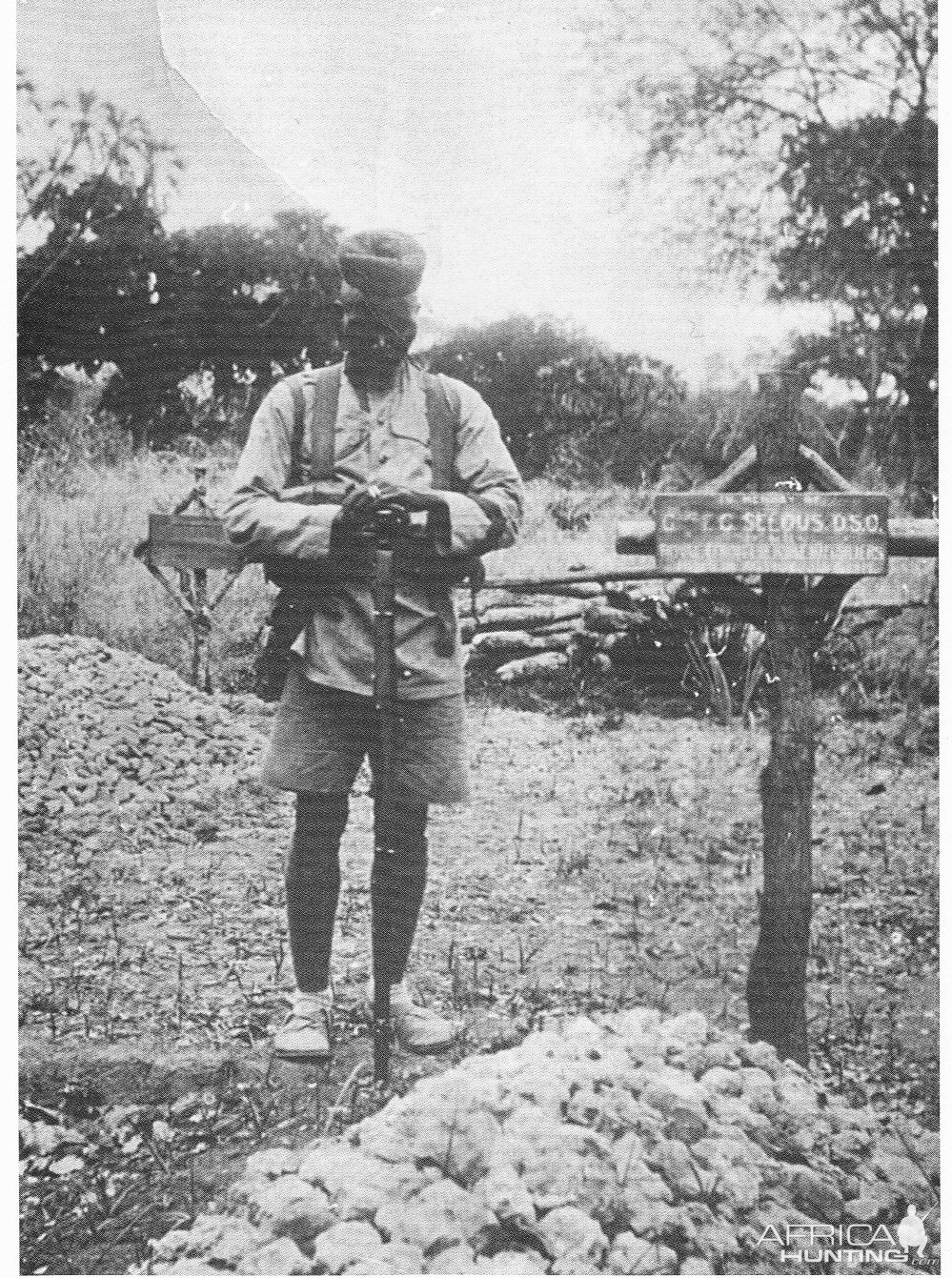 F.C Selous Grave