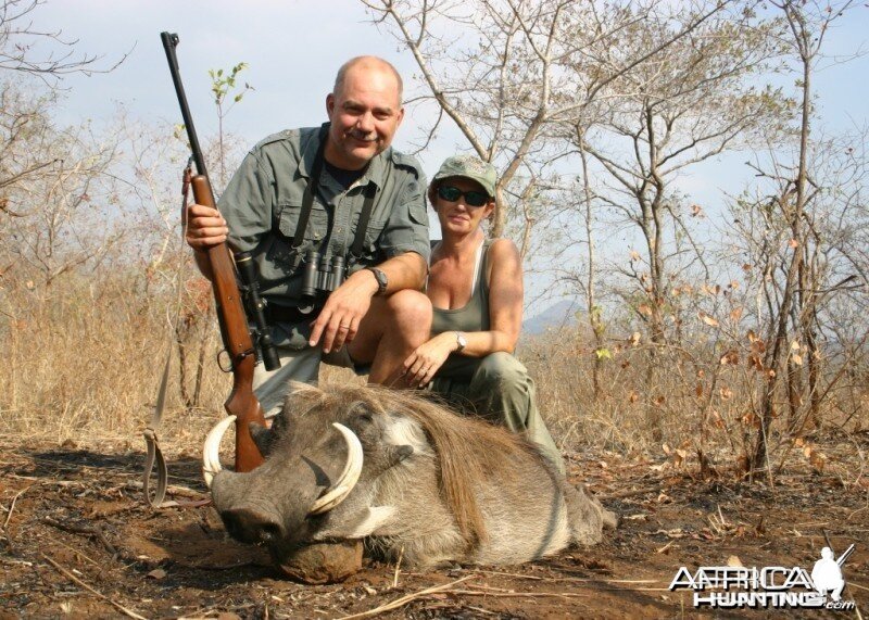 First animal killed on this safari...