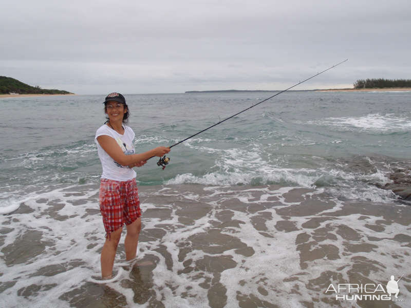 Fishing at Inhaca Island