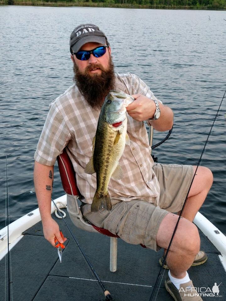 Fishing Bass in Alabama USA