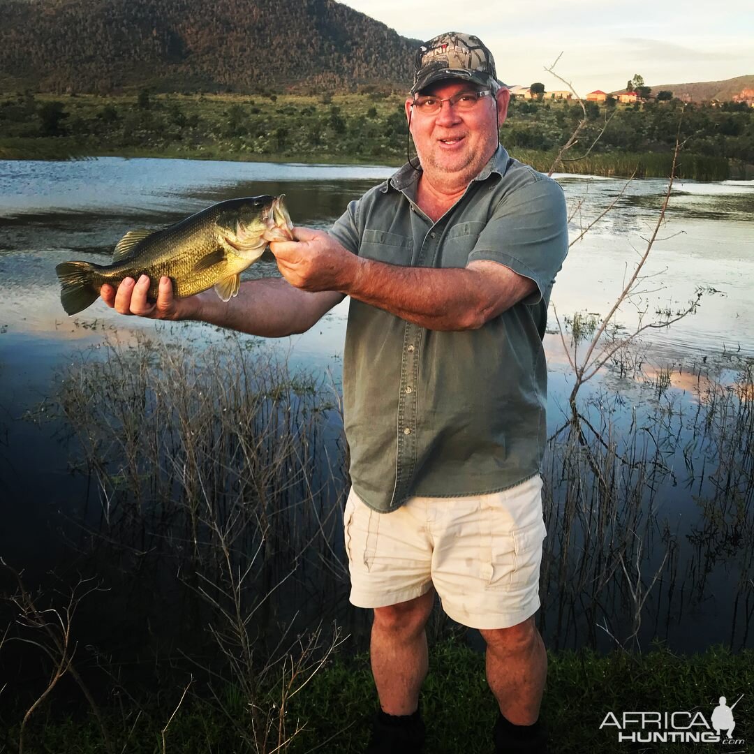 Fishing Bass in South Africa