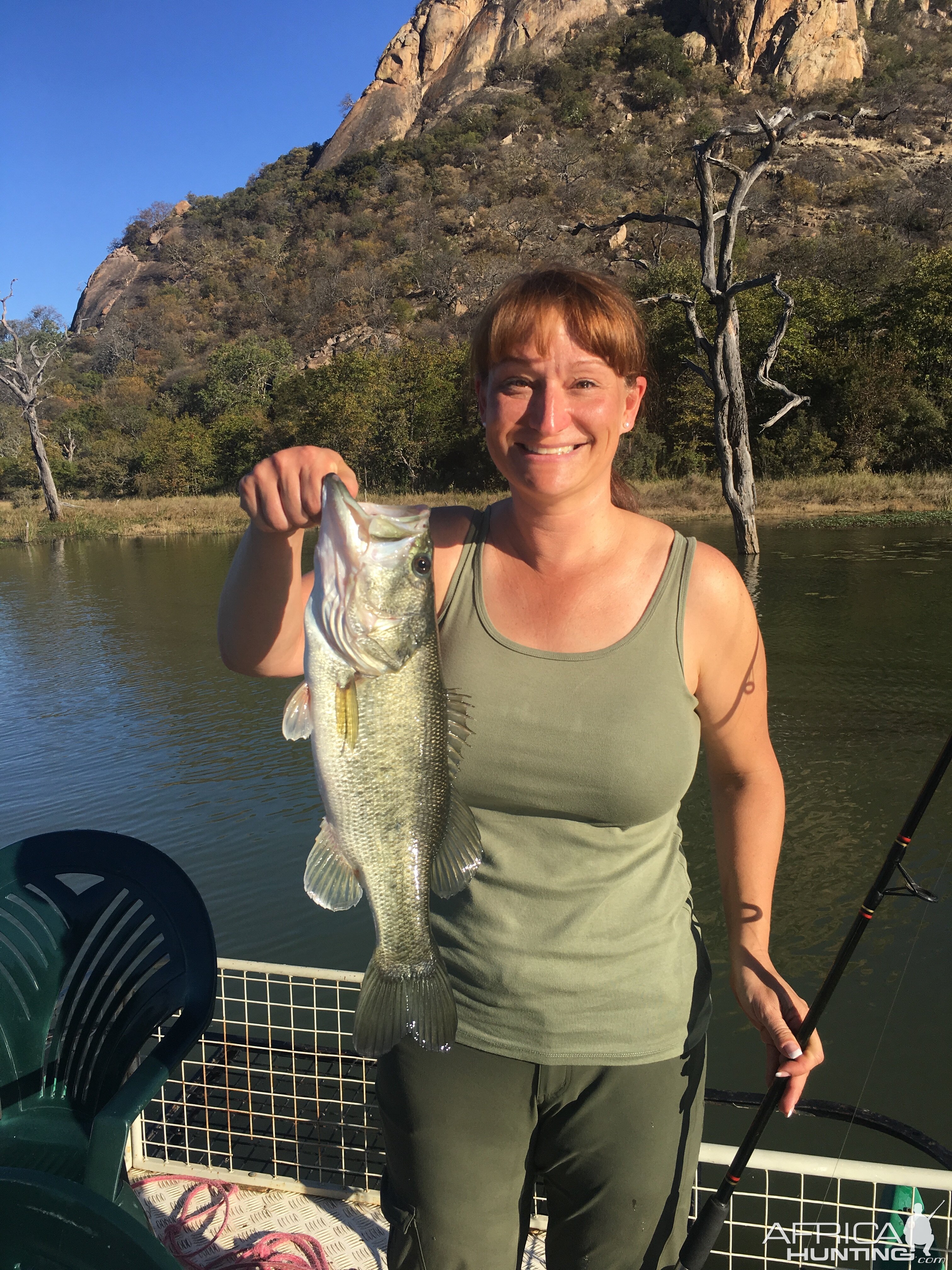 Fishing Bass in Zimbabwe