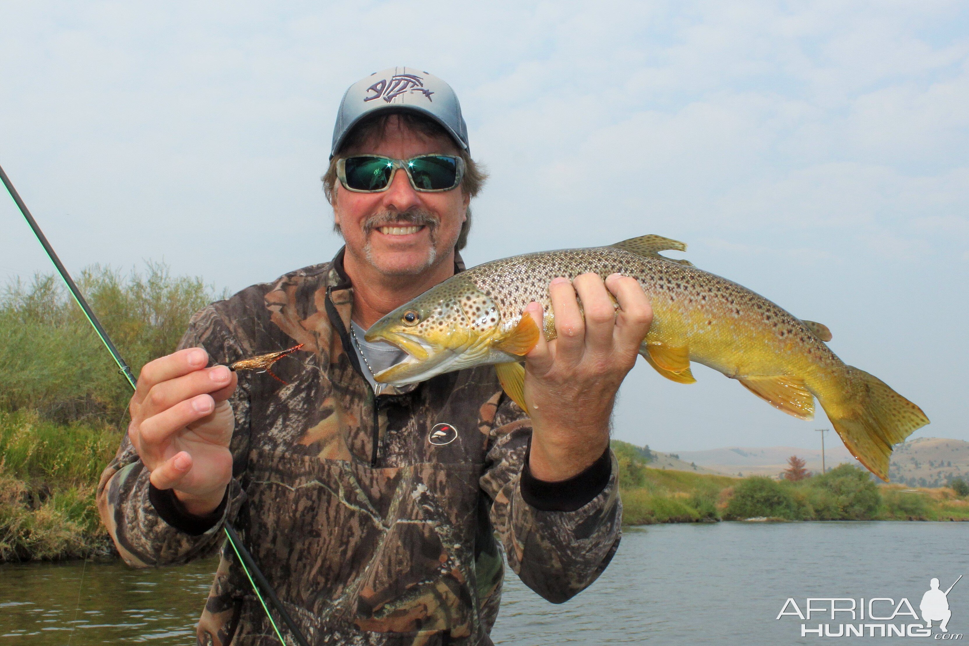 Fishing Clark Fork Brown Trout in Western Montana