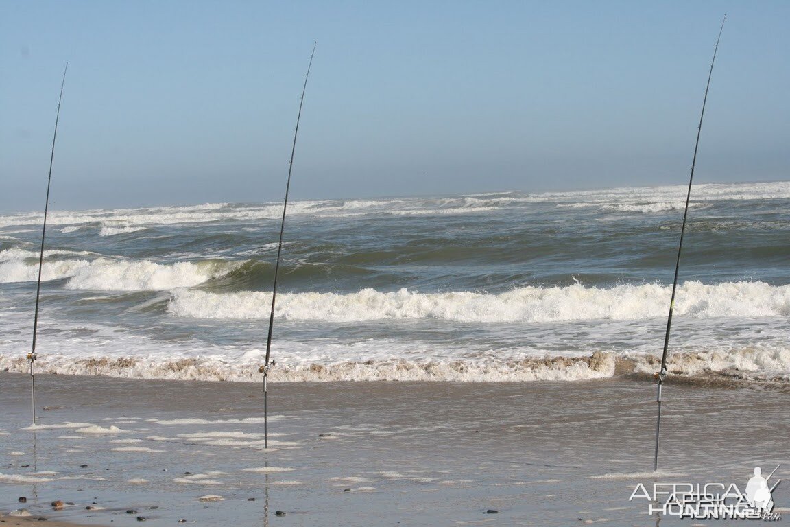 Fishing from the coast