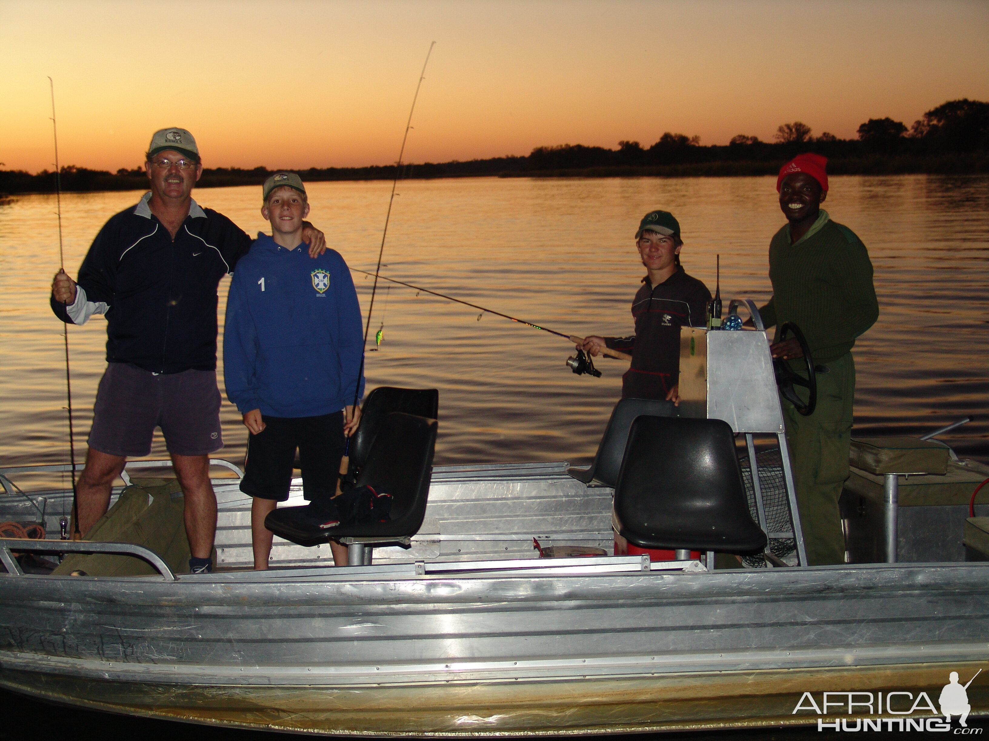 Fishing in Namibia - Caprivi