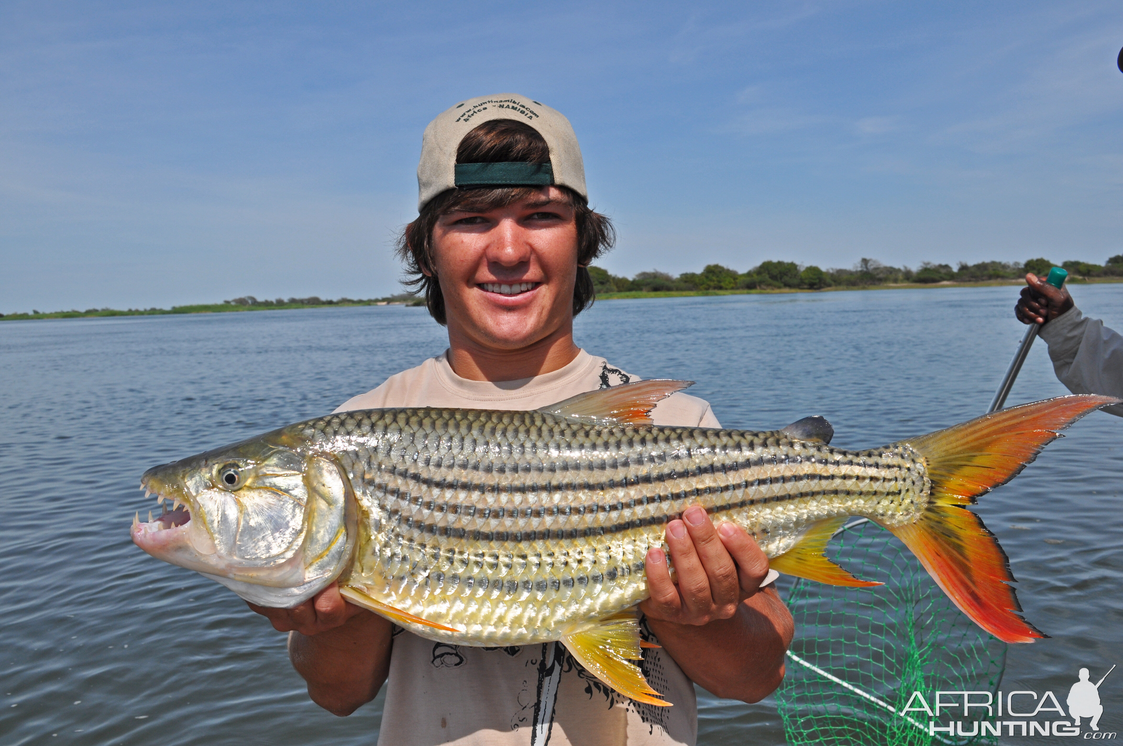 Fishing in Namibia, Zambezi river