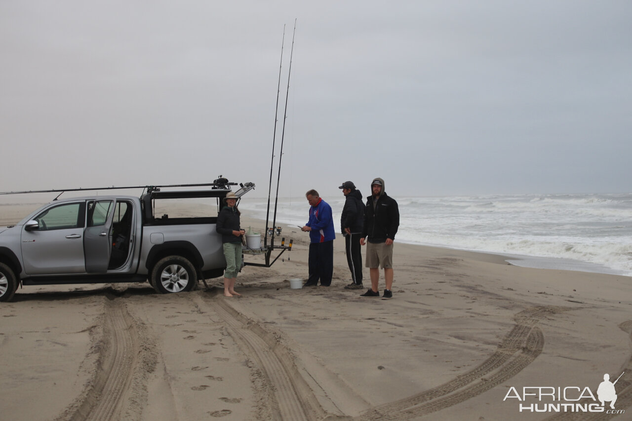 Fishing in Namibia