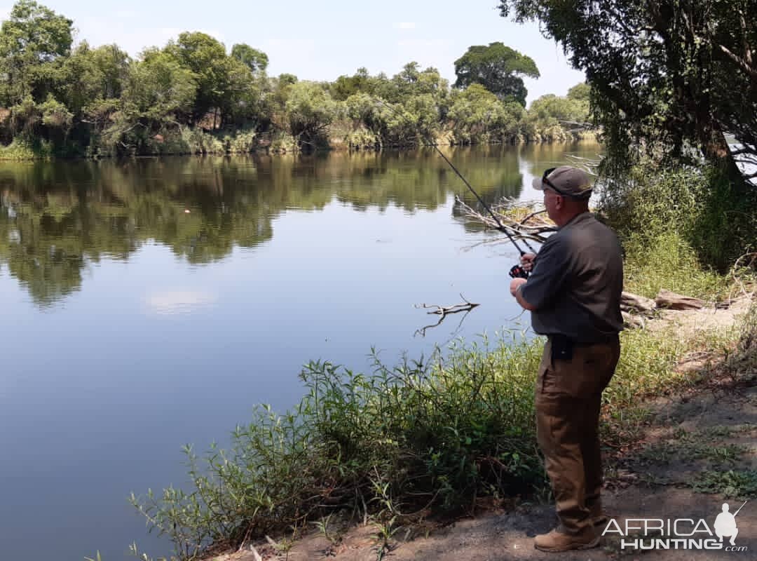 Fishing in Zambia