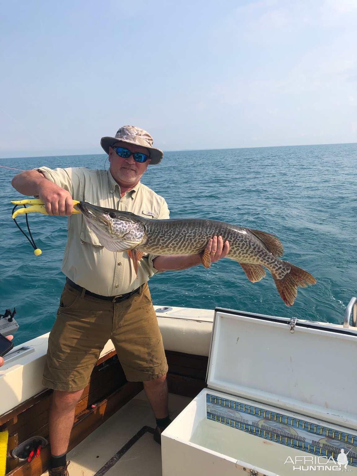 Fishing Muskellunge Lake St. Clair