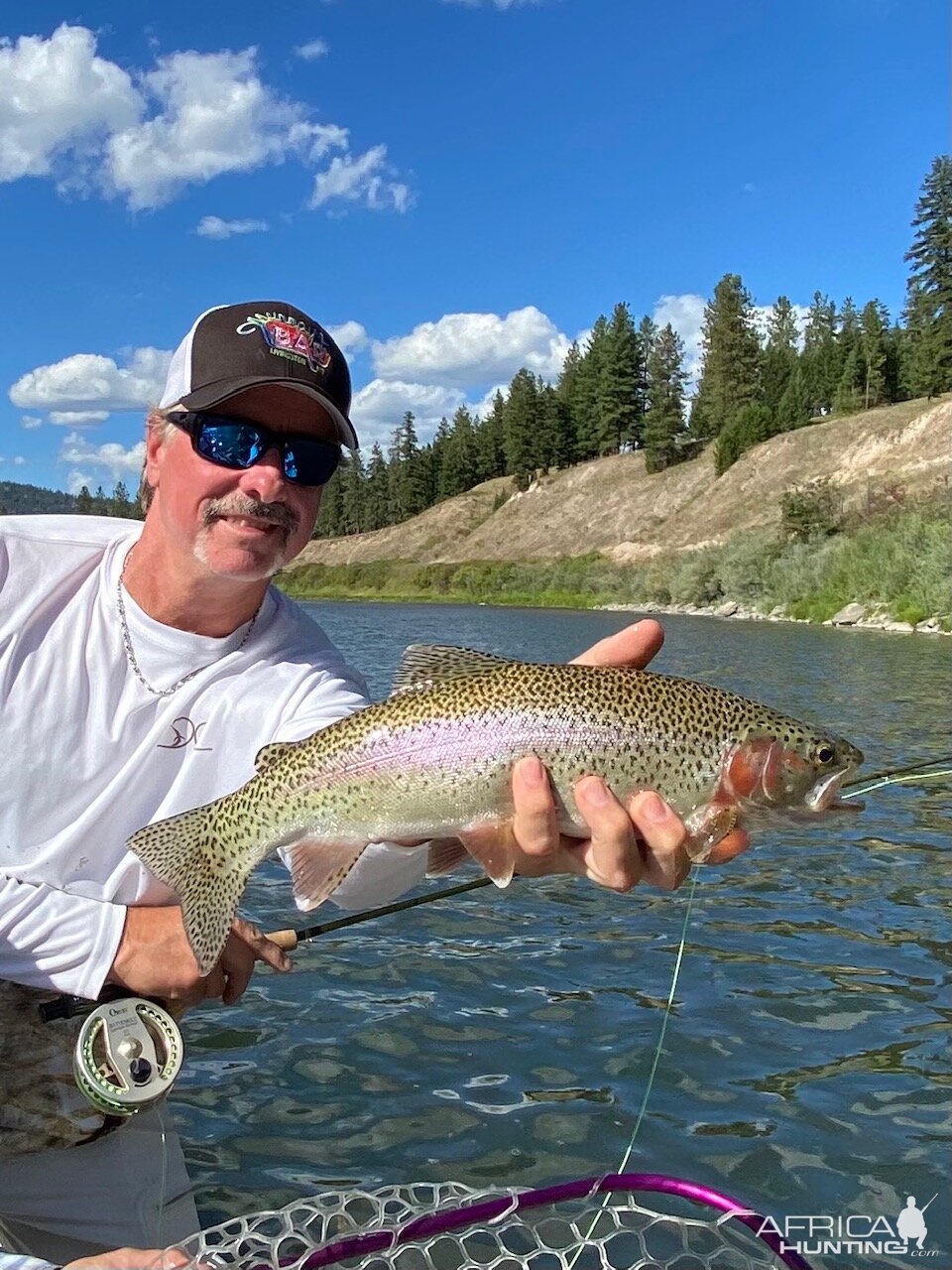 Fishing Rainbow Trout