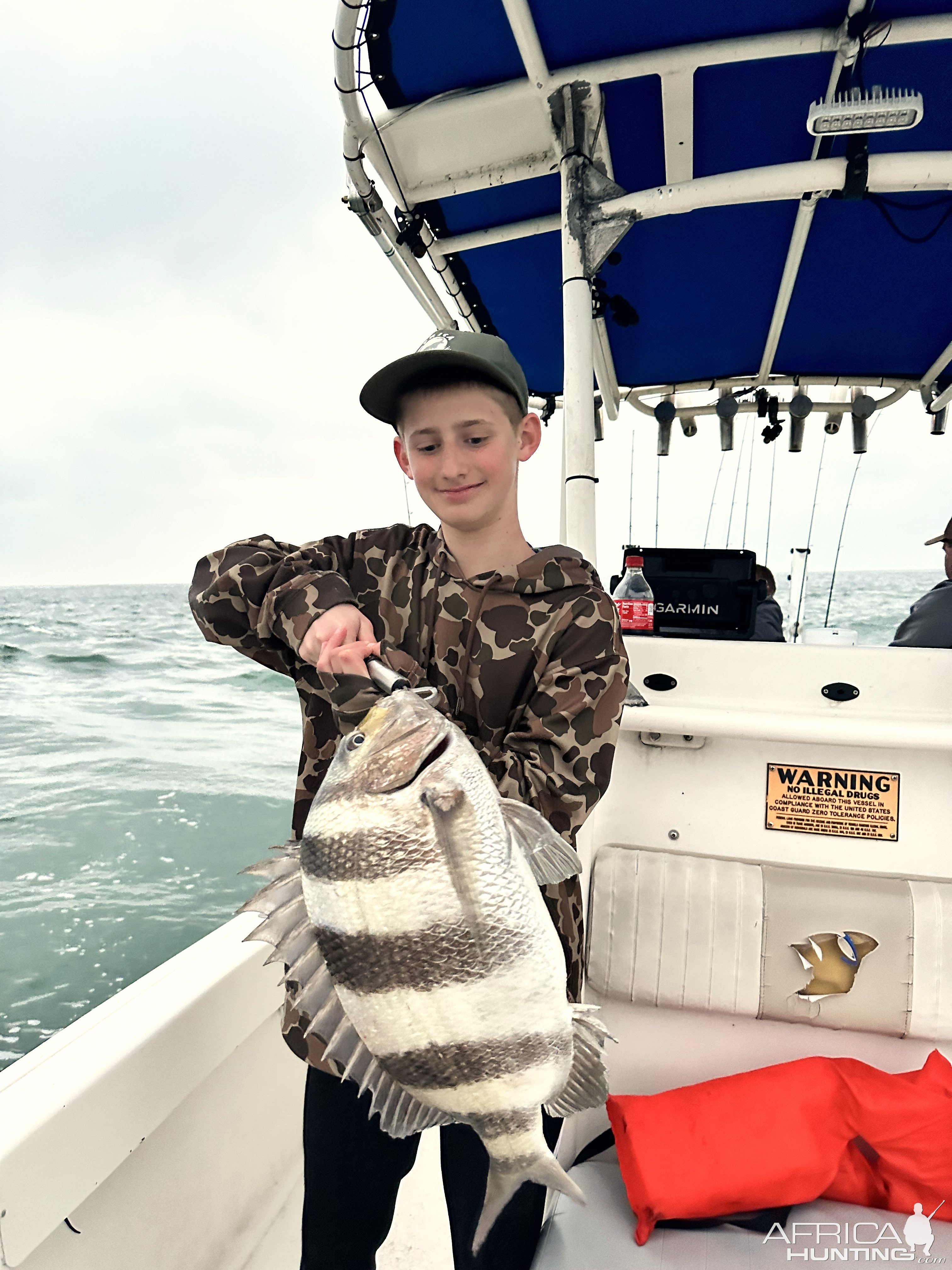 Fishing Sheepshead Seabream