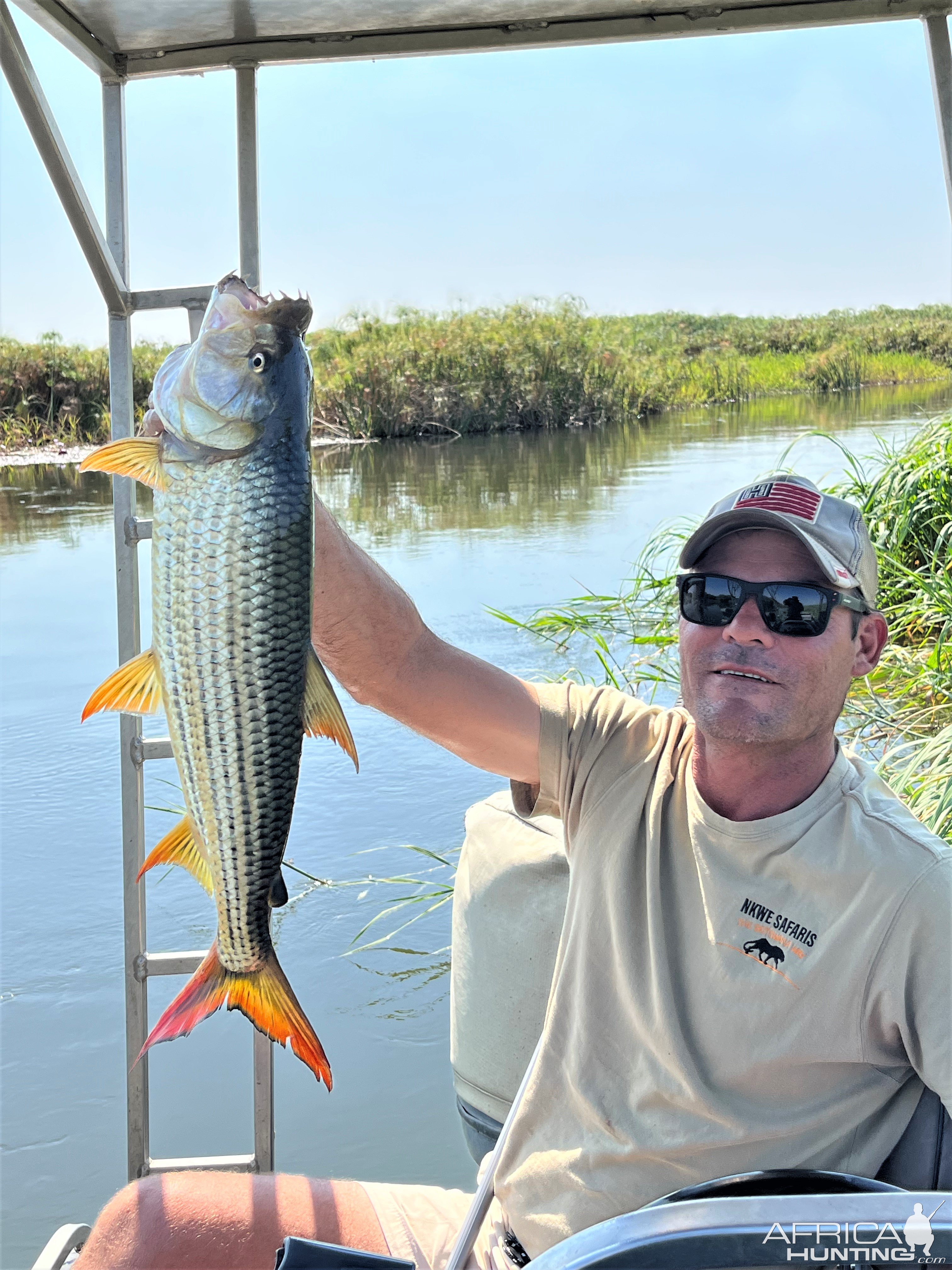 Fishing Tiger Fish Botswana