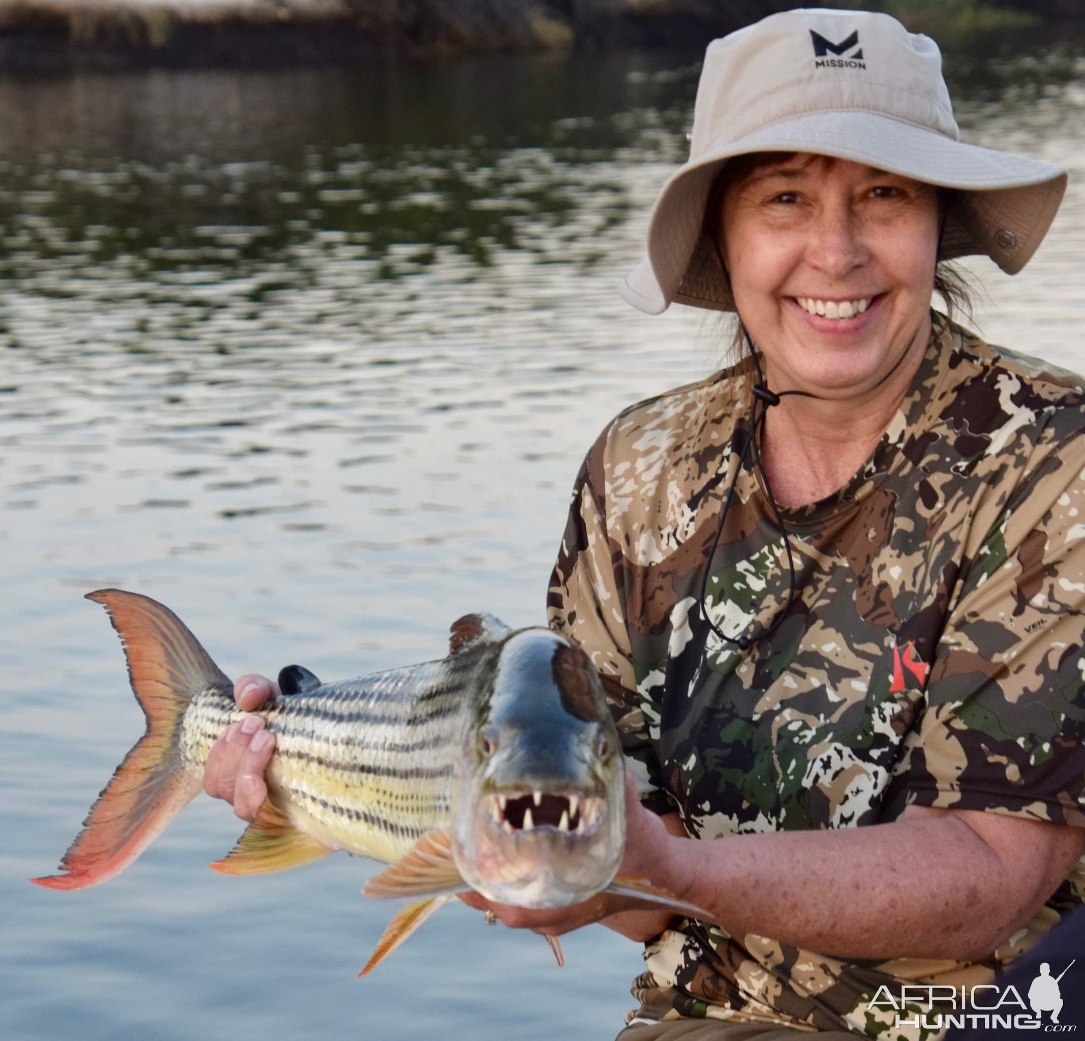 Fishing Tigerfish Namibia