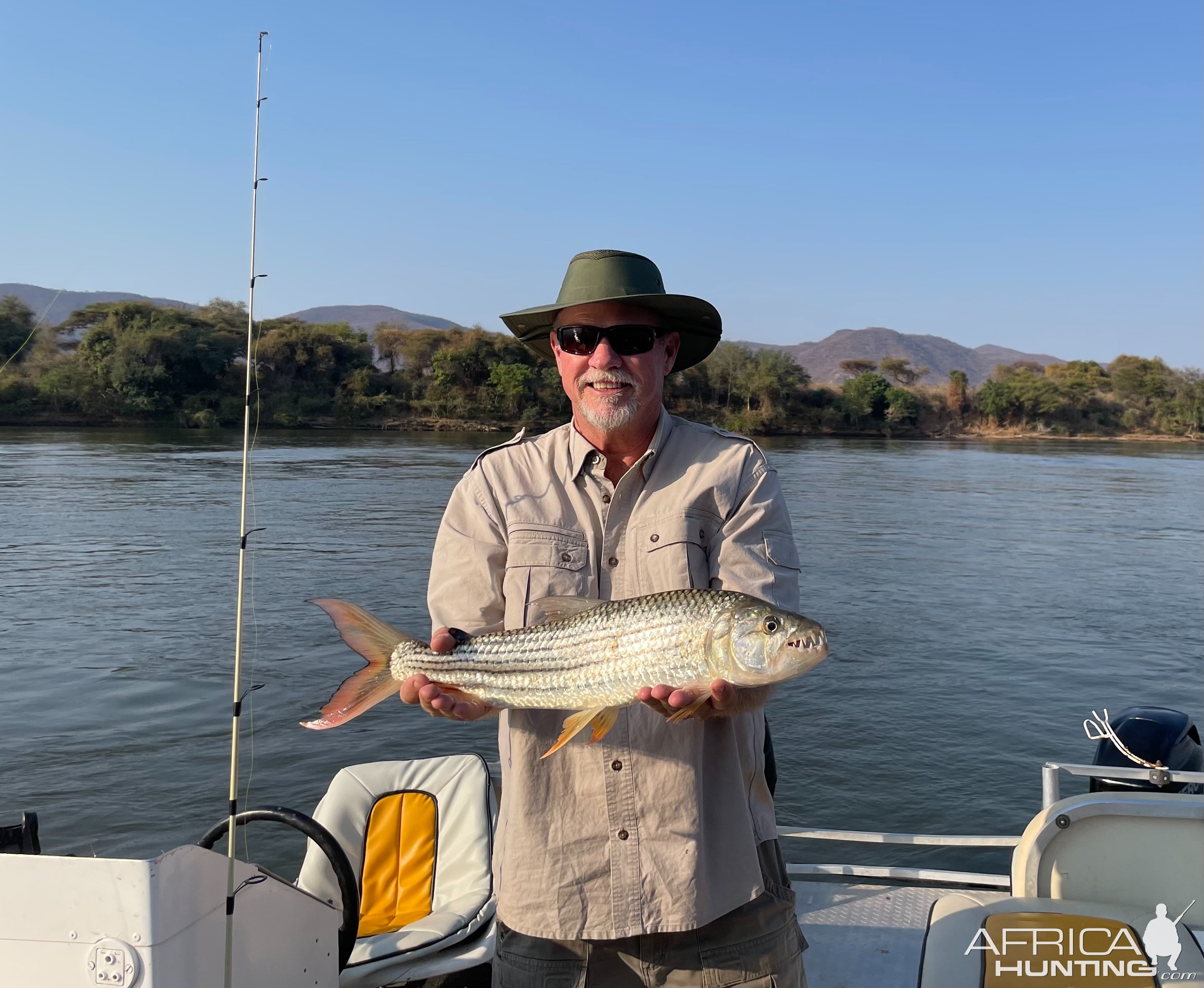 Fishing Tigerfish Zambezi River