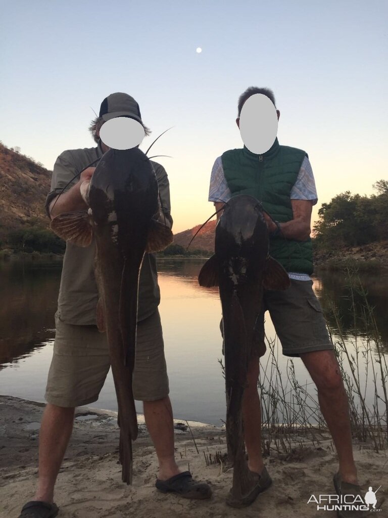 Fishing Zimbabwe Catfish