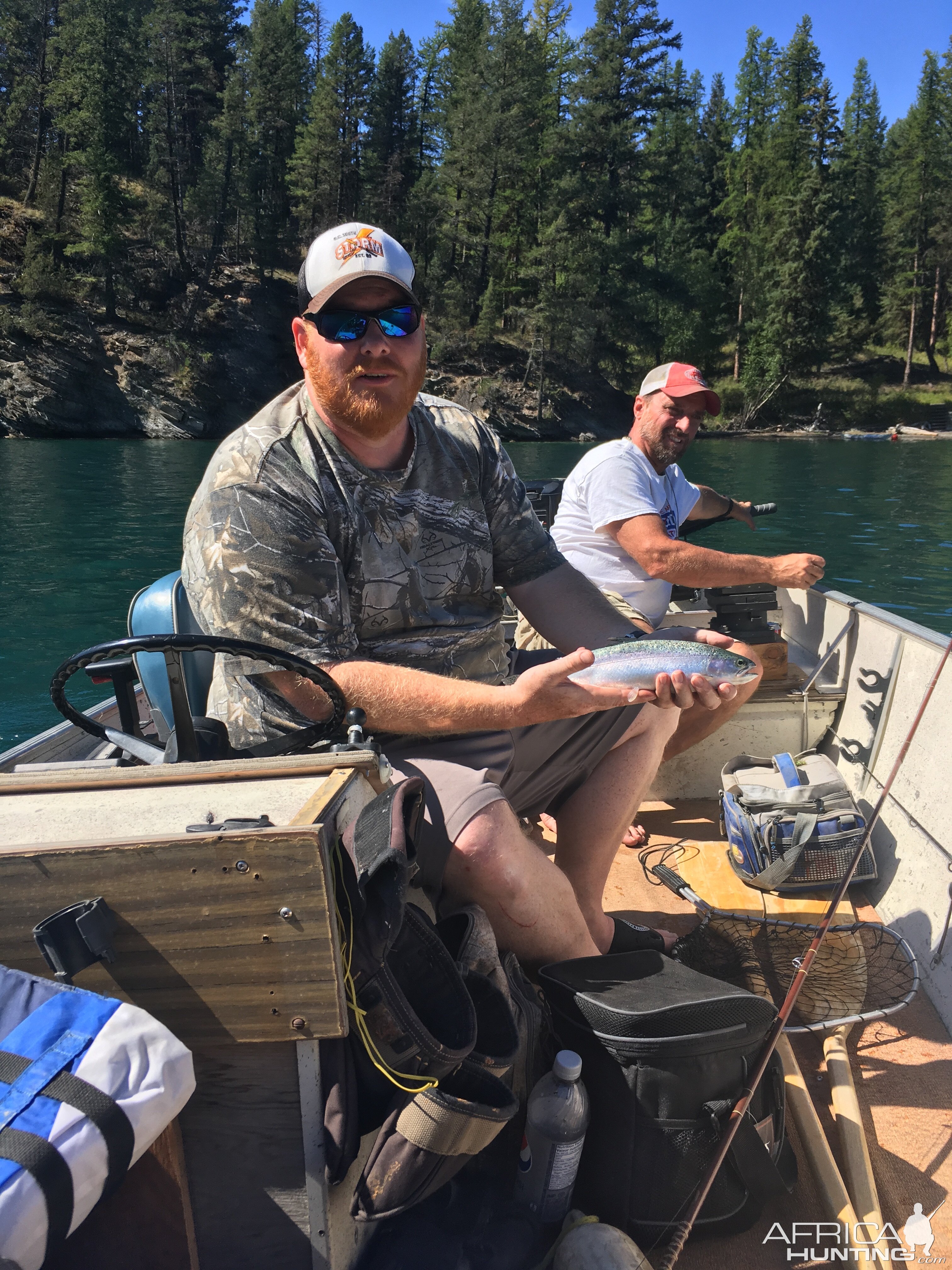 Fly Fishing Rainbow Trout in British Columbia Canada