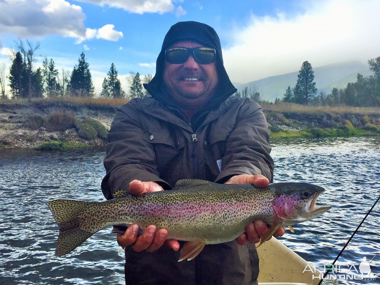 Fly Fishing Rainbow Trout in Montana & Idaho USA