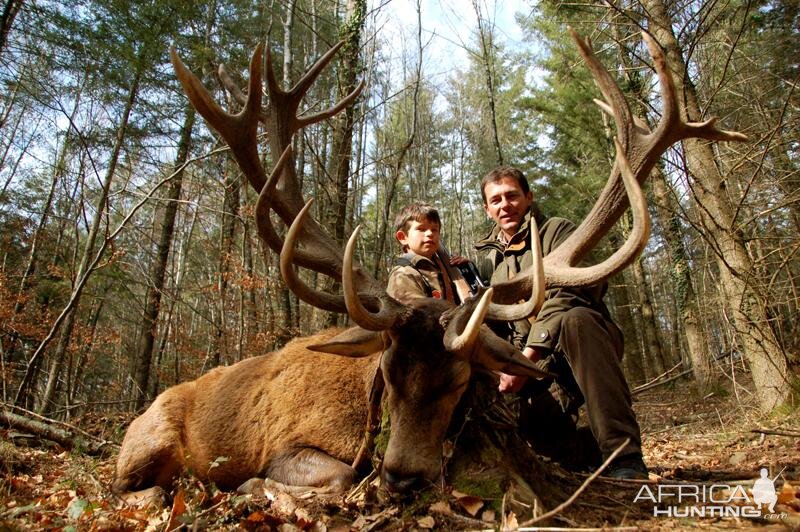 France Hunt Red Stag