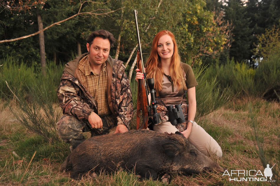 France Hunting Wild Boar