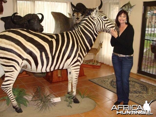 Full Mount Zebra