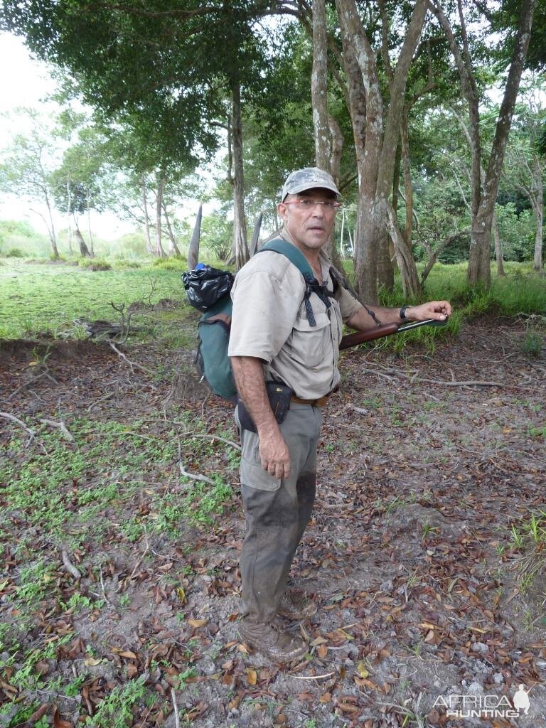 Gabon Hunting Gabonese Sitatunga