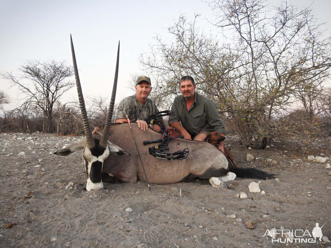 Gemsbok Bow Hunt Namibia