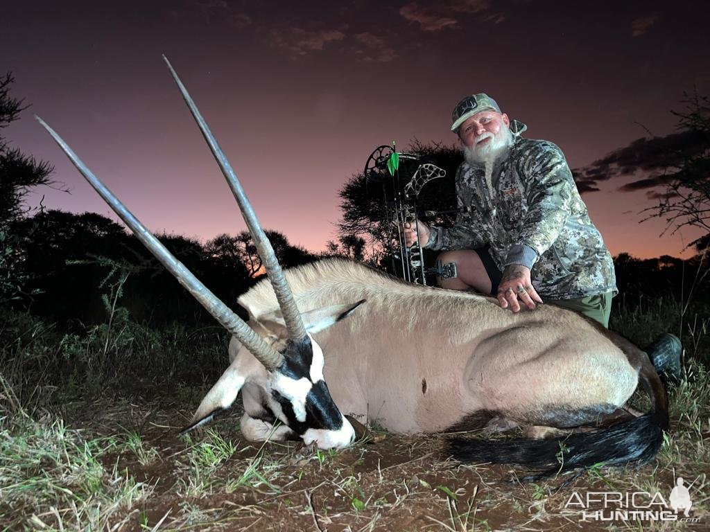 Gemsbok Bow Hunting South Africa