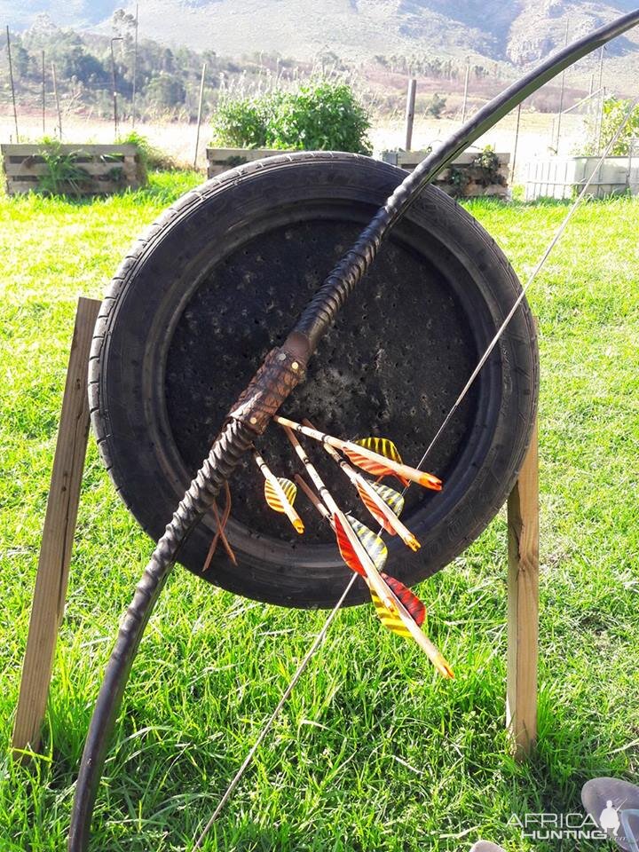 Gemsbok Horn Primitive Bow