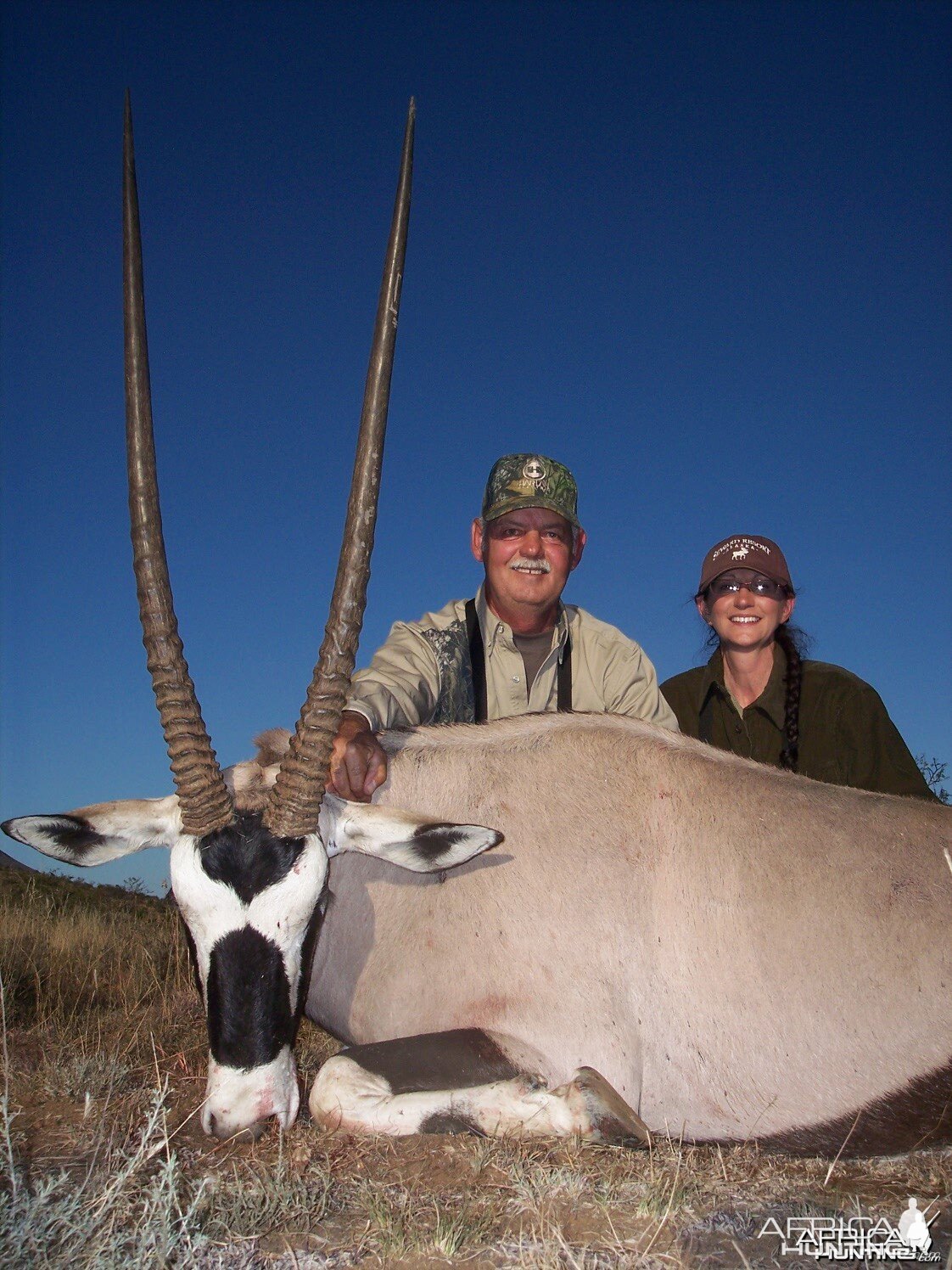 Gemsbok Hunt East Cape South Africa